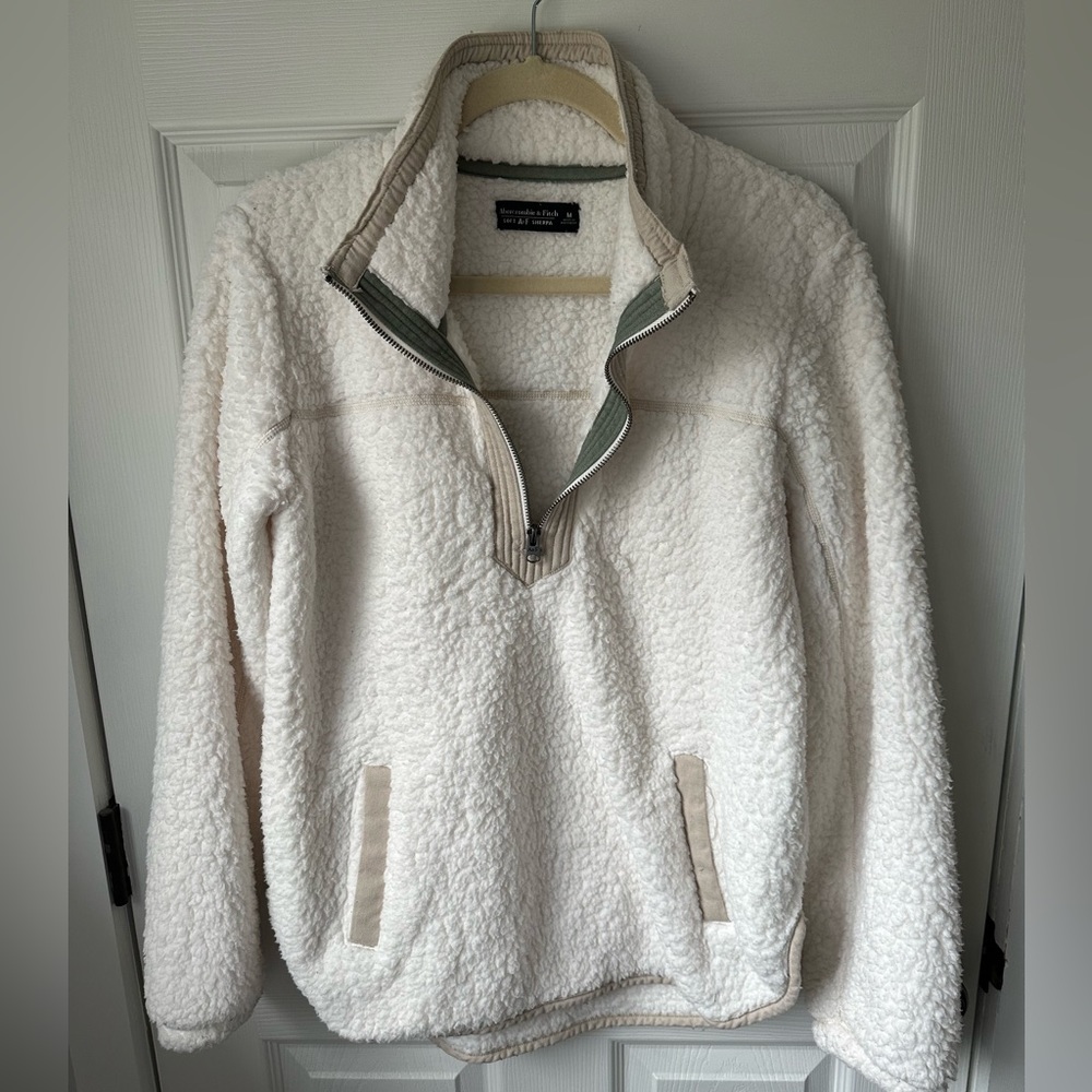 Abercrombie & Fitch sherpa pullover
